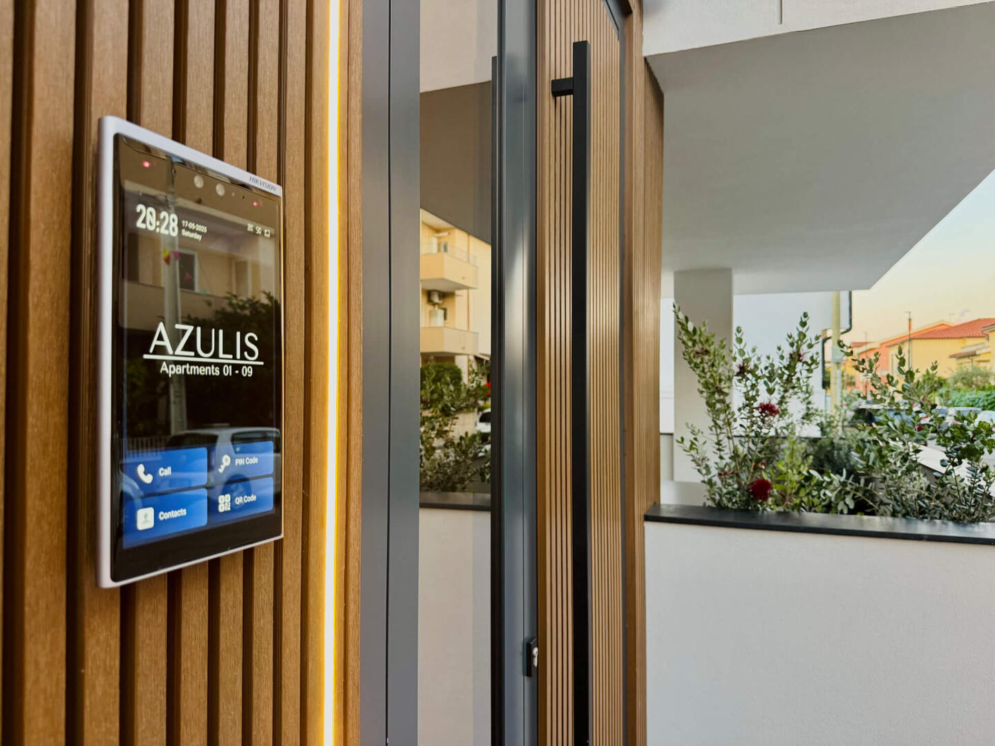 High-tech appliances everywhere.